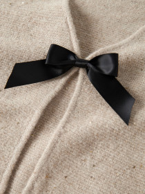 NAME IT Sløjfe Striktrøje Simra Cement